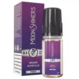 E-Liquid Raisin Myrtille - Moonshiners Frais - 10ml - Le French Liquide