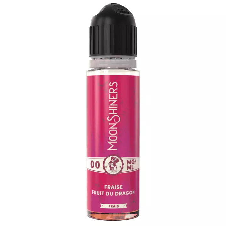 E-Liquid Erdbeere Drachenfrucht Frisch 50 ml Moonshiners - Le French Liquide