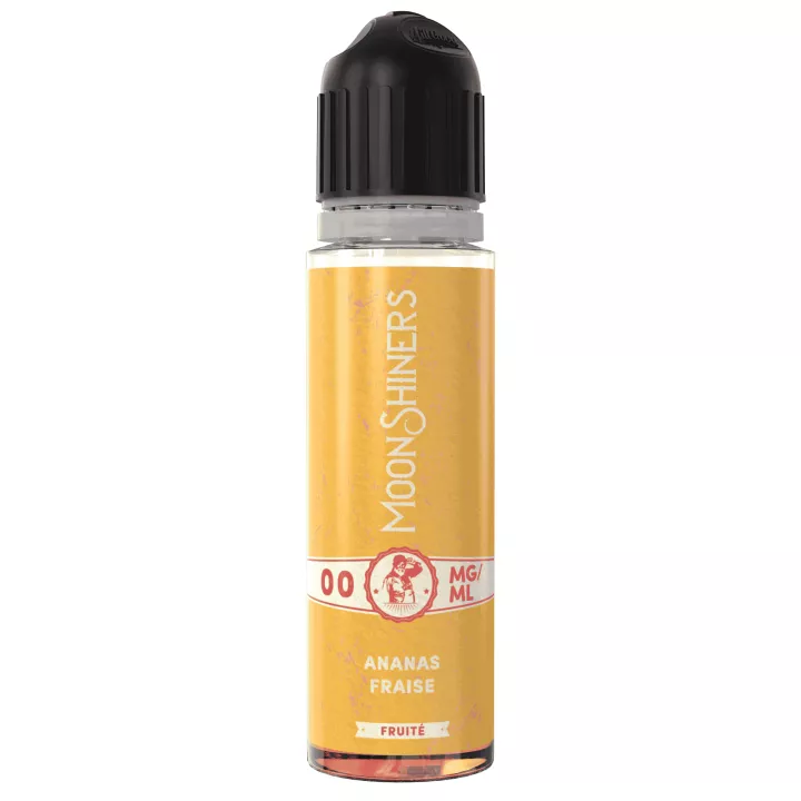 E-Liquid Ananas Erdbeere 50 ml Moonshiners - Le French Liquide