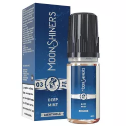 E-Liquid Deep Mint - Moonshiners Menthol&eacute;e - 10ml - Le French Liquide