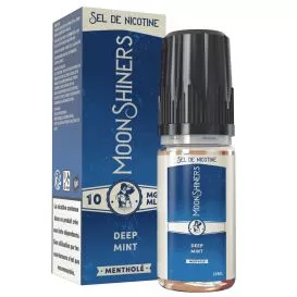 E-Liquid Nikotinsalze Deep Mint - Moonshiners Mentholée - 10ml - Le French Liquide