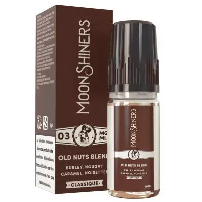 E-Liquid Old Nuts Blend - Moonshiners Classique - 10ml - Le French Liquide 0