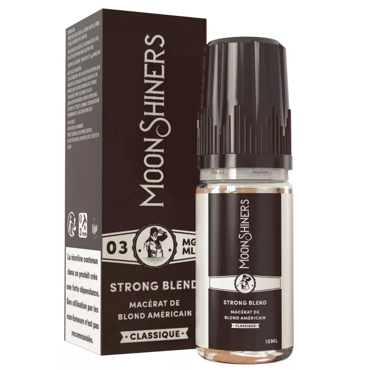 E-Liquide Strong Blend 10 ml Moonshiners - Le French Liquide