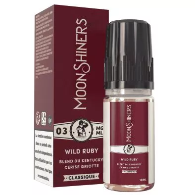 E-Liquid Wild Ruby - Moonshiners Classique - 10ml - Le French Liquide 0