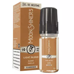 E-Liquide Sels de Nicotine Light Blend - Moonshiners Classique - 10ml - Le French Liquide