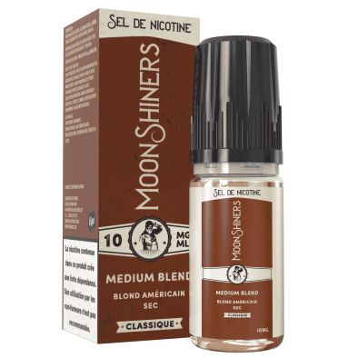 E-Liquid Nikotinsalze Medium Blend - Moonshiners Classique - 10ml - Le French Liquide 0