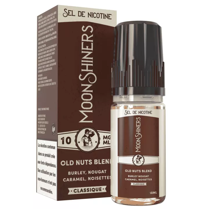E-Liquide Old Nuts Blend NS 10 ml Moonshiners - Le French Liquide