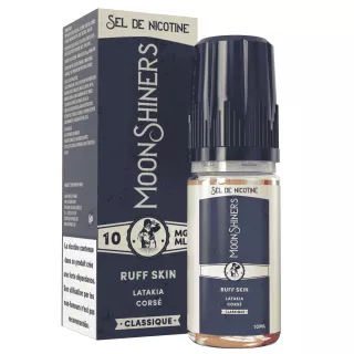 E-Liquide Sels de Nicotine Ruff Skin - Moonshiners Classique - 10ml - Le French Liquide