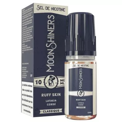 E-Liquid Nikotinsalze Ruff Skin - Moonshiners Classique - 10ml - Le French Liquide 0