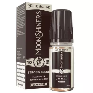 E-Liquid Nikotinsalze Strong Blend - Moonshiners Classique - 10ml - Le French Liquide 0