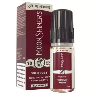 E-Liquid Nikotinsalze Wild Ruby - Moonshiners Classique - 10ml - Le French Liquide 0