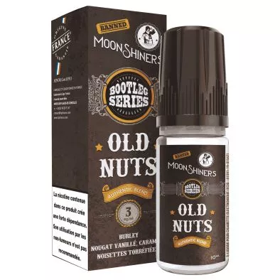 E-Liquide Old Nuts - Moonshiners Authentic Blend - 10ml - Le French Liquide 0