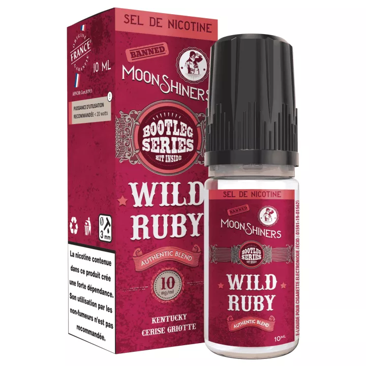 E-Liquid mit Nikotinsalz Wild Ruby Authentic - Le French Liquide