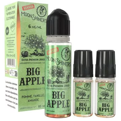 E-Liquide Big Apple - Moonshiners - 60ml - Le French Liquide 0