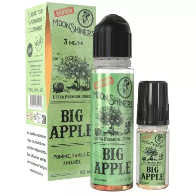 E-Liquide Big Apple - Moonshiners - 60ml - Le French Liquide 1