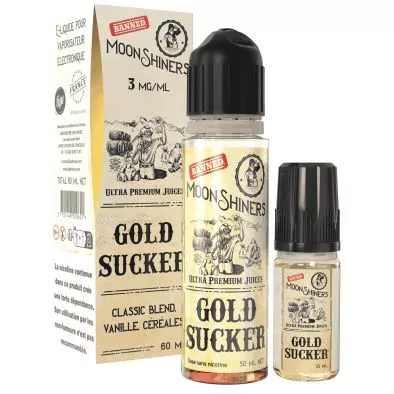 E-Liquide Gold Sucker - Moonshiners - 60ml - Le French Liquide 0