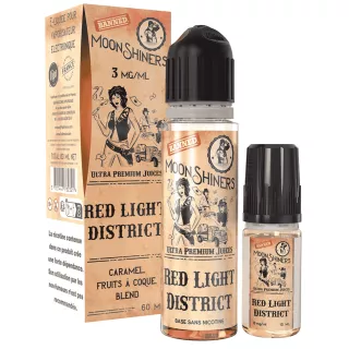 E-Liquide Red Light District - Moonshiners - 60ml - Le French Liquide