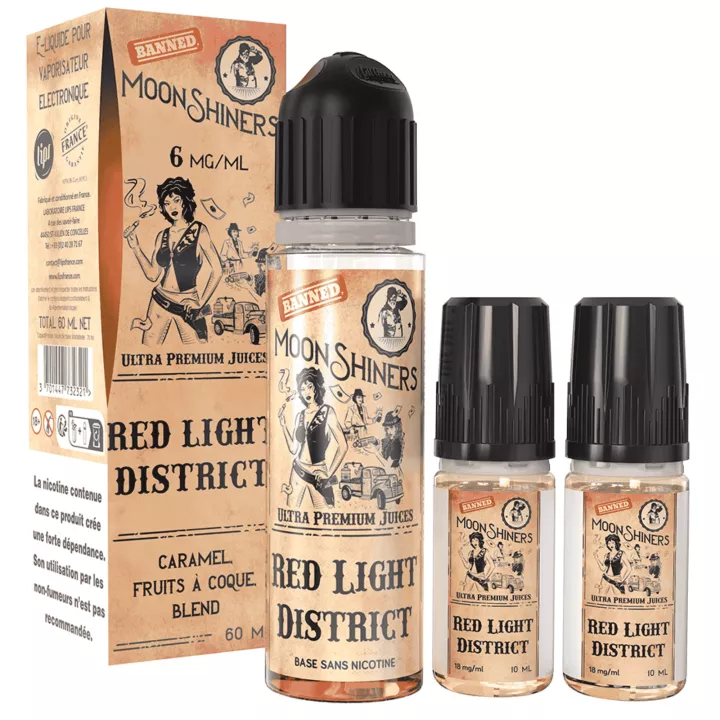 E-liquid Red Light District 60 ml | Le French Liquide