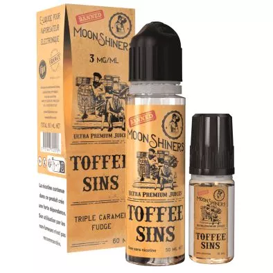 E-Liquide Toffee Sins - Moonshiners - 60ml - Le French Liquide 0