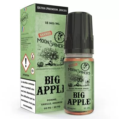 E-Liquide Big Apple - Moonshiners - 10ml - Le French Liquide 0