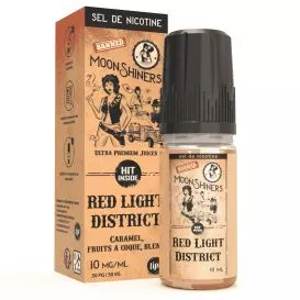 E-Liquid Nikotinsalze Red Light - Moonshiners - 10ml - Le French Liquide