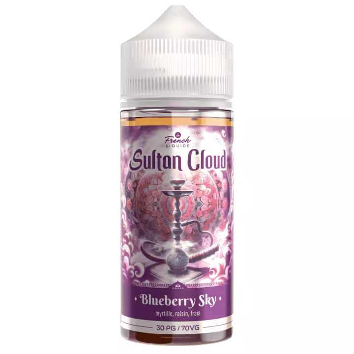 E-Liquid Sultan Cloud Blueberry 100ml - Le French Liquide