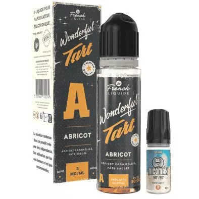 E-Liquide Tart Abricot - Wonderful Tart - 60ml - Le French Liquide 0