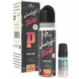 E-Liquid Tart Pêche - Wonderful Tart - 60ml - Le French Liquide