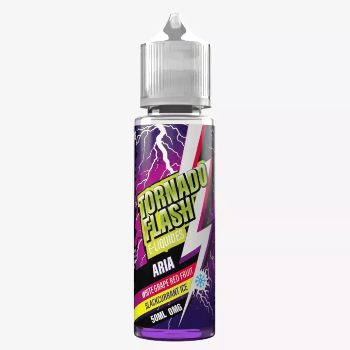 E-liquide Aria White Grape Red Fruit Blackcurant Ice 50 ml - Tornado Flash