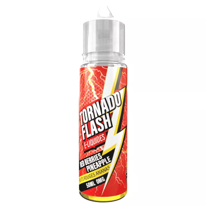 E-Liquid Red Berries Pineapple 50 ml Tornado Flash