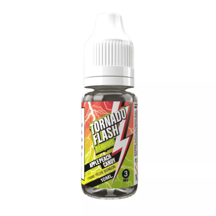 E-liquid Apple Peach Bonbon 10 ml - Tornado Flash
