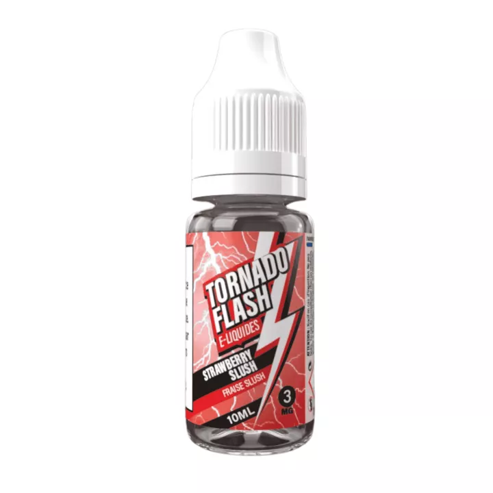 E-liquide Strawberry Slush 10 ml - Tornado Flash