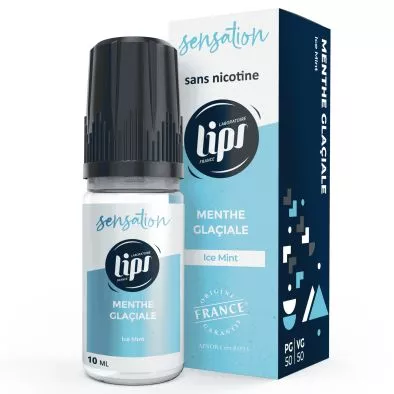 E-Liquide Menthe Glaciale - Sensation - 10ml - Le French Liquide 0