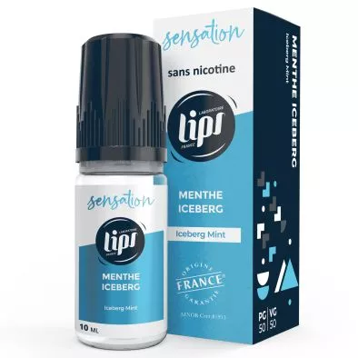E-Liquide Menthe Iceberg - Sensation - 10ml - Le French Liquide 0