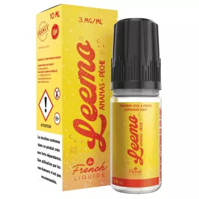 E-Liquid Ananas Pêche - Leemo - 10ml - Le French Liquide 0