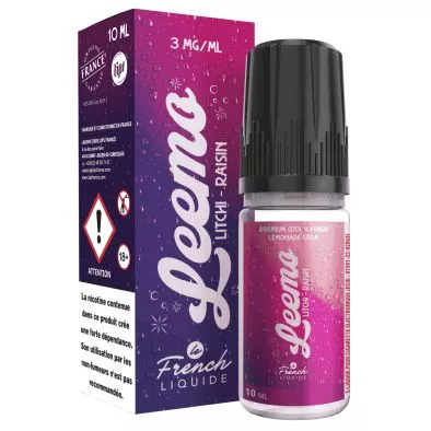 E-Liquide Litchi Raisin - Leemo - 10ml - Le French Liquide 0