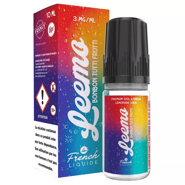E-Liquid Leemo Tutti Fruity 10 ml - Le French Liquide