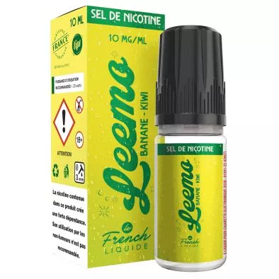 E-Liquide Sels de Nicotine Banane Kiwi - Leemo - 10ml - Le French Liquide 0