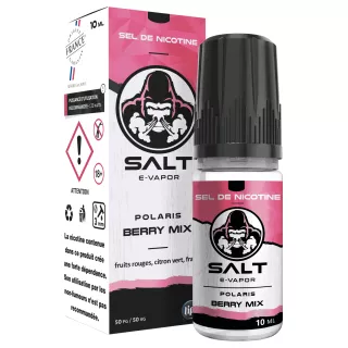 E-Liquide Sels de Nicotine Berry Mix - Salt E-Vapor - 10ml - Le French Liquide