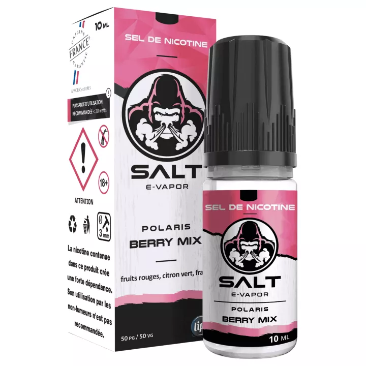 E-liquide au sel de nicotine Berry Mix Polaris - Le French Liquide