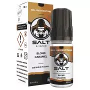E-Liquide Sels de Nicotine Blond Caramel - Salt E-Vapor - 10ml - Le French Liquide