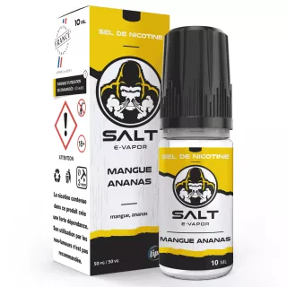 E-Liquid Nikotinsalze Mangue Ananas - Salt E-Vapor - 10ml - Le French Liquide
