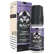 E-Liquide Sels de Nicotine Tarte Myrtille - Salt E-Vapor - 10ml - Le French Liquide