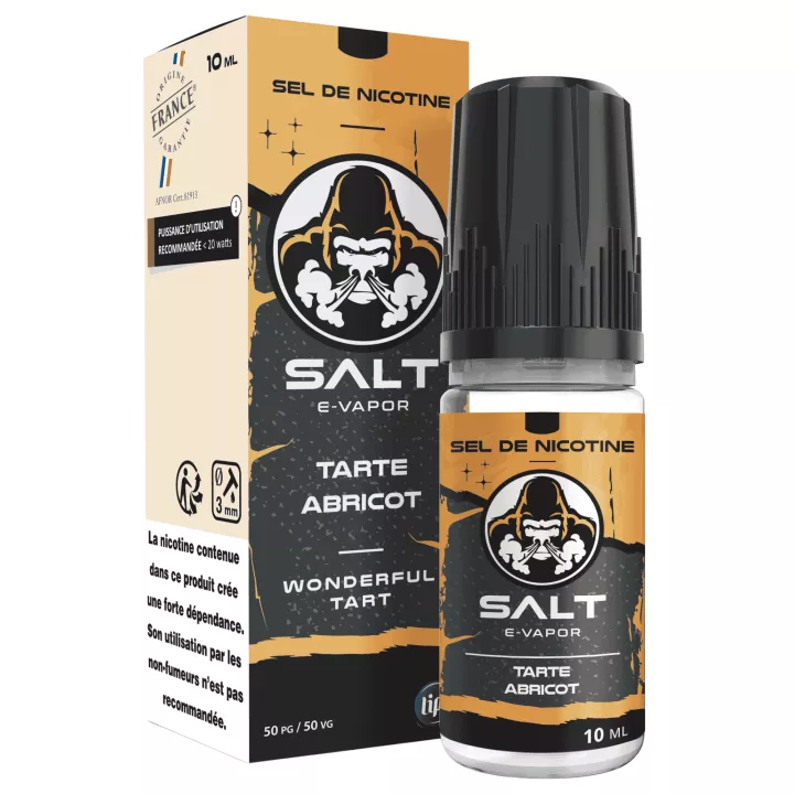 E-liquid au sel de nicotine Wonderful Tart Abricot - Le French Liquide