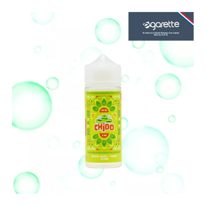 E-liquide Orange Douce Pomme Citron 50/100 ml - Chido