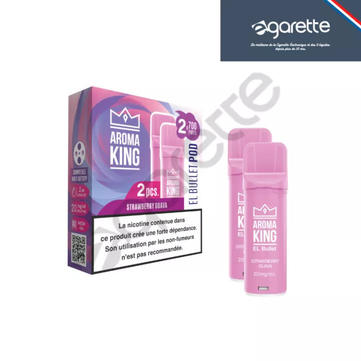 Cartouche puff El Bullet Aroma King  - Pack de 2