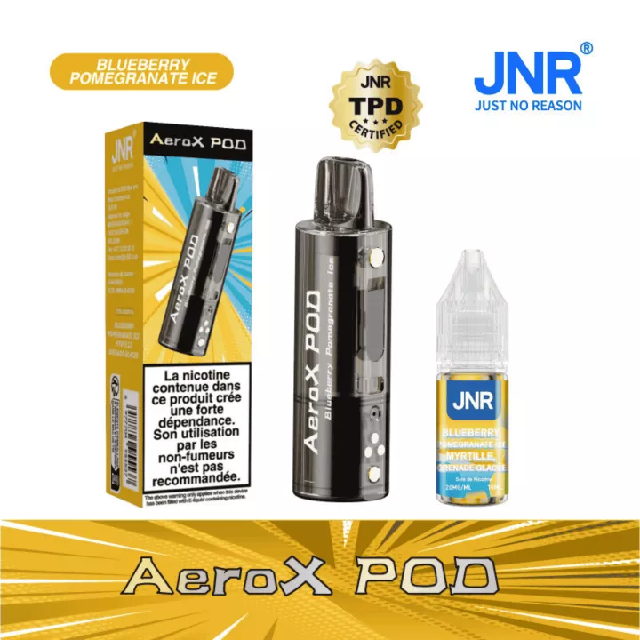 Cartouche de rechange AeroX JNR  - Myrtille Grenade Glac&eacute;e