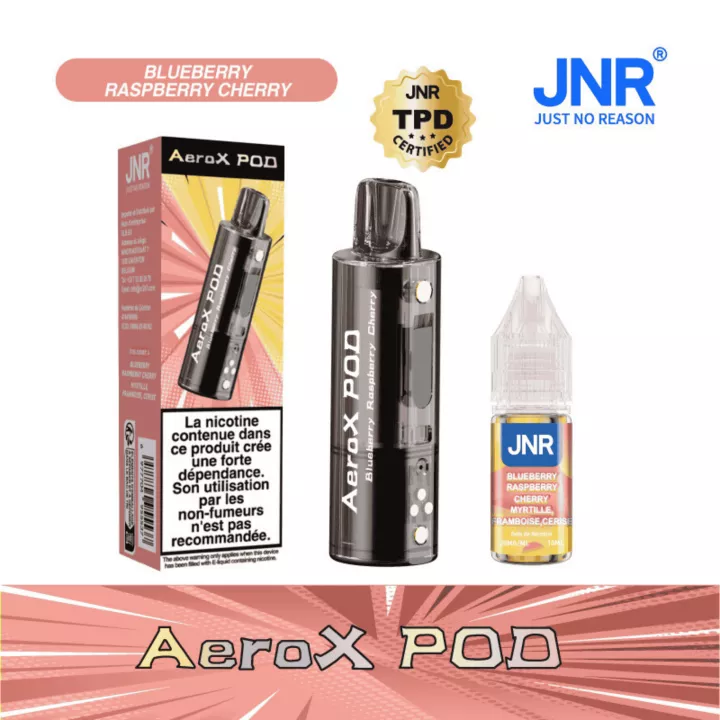 Cartouche de rechange AeroX JNR - Myrtille Framboise Cerise