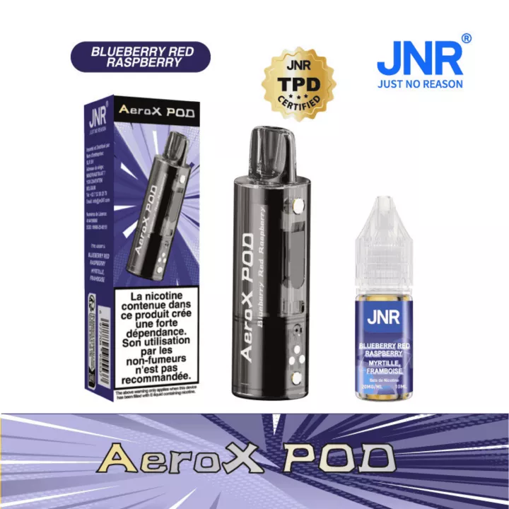 Cartouche de rechange AeroX JNR - Myrtille Framboise