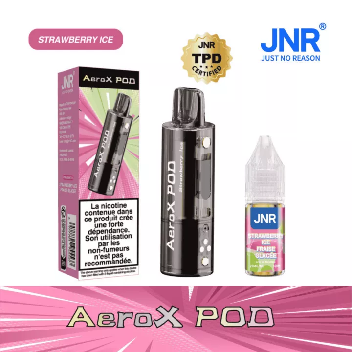 Cartouche de rechange AeroX JNR - Fraise Glac&eacute;e